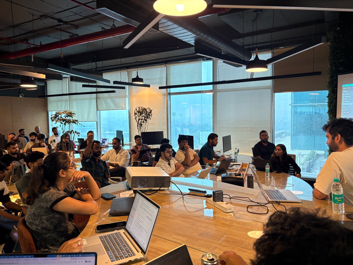 cars24india's tweet photo. AI is only as useful as the people willing to push it further.

@OpenAI joined us at Cars24 for hands-on Codex sessions. Real problems, sharp questions, and a lot of building.

Two days of learning and pushing what AI can do.

#Cars24 #OpenAI #Codex https://t.co/IJ4bwh6Hzw