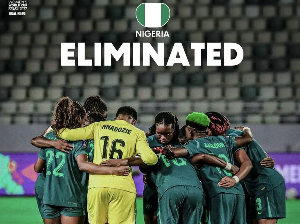 Chuks_amobi's tweet photo. Quite painful seeing Nigeria 🇳🇬 Super Falcons miss out on the 2027 World Cup in Brazil 🇧🇷. It’s time to move on and give younger talents a real chance.
We must urgently scout young Nigerian talents at home, in Europe &amp; North America before they end up representing other countries https://t.co/PhP7nj5IYQ