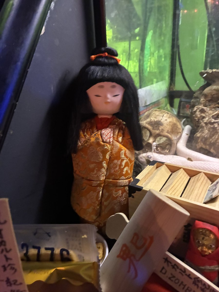 座敷童子の人形 とのことψ(｀∇´)ψ