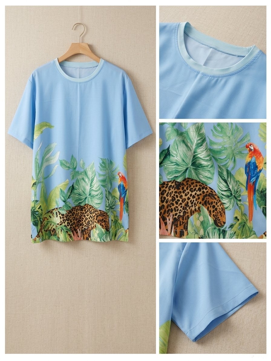 URSuchAJerk's tweet photo. 🌴 Tropical Vibes Set 80฿
ชุดเซตลายซัมเมอร์ผ้าพริ้วไม่ร้อน ไม่ต้องเสียเวลาคิดแมตช์ชุด พิมพ์ลายใบไม้ นกแก้ว เสือดาว  เอวยางยืดมีสายผูก อก 44" เอวยืดถึง 30" สะโพก 42"
#ชุดเซ็ทสวยๆ  #เสื้อผ้าแฟชั่น #เสื้อผ้าผู้หญิง  #เสื้อผ้า #เสื้อ #ชุดเซ็ท https://t.co/DcBDc7xXtf