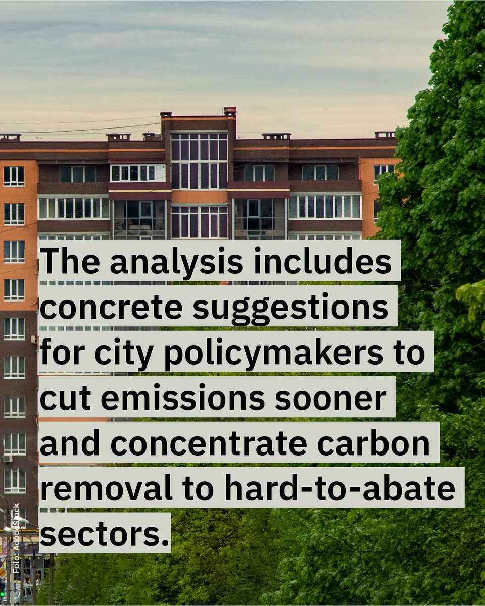 PIK_Climate's tweet photo. European cities are counting on carbon removal to compensate for a fifth of their emissions, but few have thought through how. A new study by @EU_JRC with contributions from PIK makes concrete suggestions for city policymakers to build on existing plans.
https://t.co/XkZeuPWGG2 https://t.co/zstajIkORN