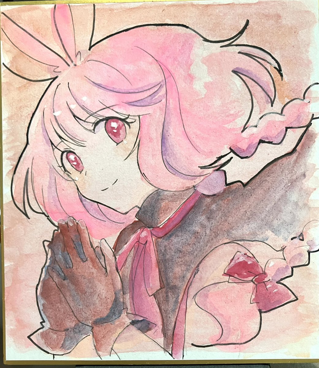 ttsun222's tweet photo. その②。
出来心で創作キャラを「ワンドロ」で描いた二枚です。うさぎが"ルル"、ねこが"ノア"という名前です〜！
流石に1時間内で完成させる事を意識をすると課題がよく見えて勉強になります。やはりまだ手が…！
#イラスト練習
#アナログイラスト
#絵描きさんと繋がりたい https://t.co/SGBQcectdX