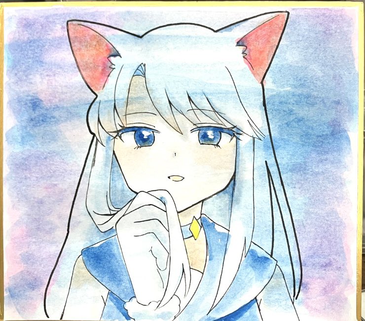 ttsun222's tweet photo. その②。
出来心で創作キャラを「ワンドロ」で描いた二枚です。うさぎが"ルル"、ねこが"ノア"という名前です〜！
流石に1時間内で完成させる事を意識をすると課題がよく見えて勉強になります。やはりまだ手が…！
#イラスト練習
#アナログイラスト
#絵描きさんと繋がりたい https://t.co/SGBQcectdX