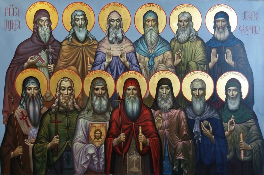 ANZHELA_YAN's tweet photo. To Assyrians—&amp; everyone who loves history: Did you know that in 6 century, Thirteen Assyrian Fathers came from Mesopotamia to Georgia, one of world’s earliest Christian nations? They strengthened Christianity &amp; helped establish Georgia’s monastic tradition.

🖼13 Assyrian Fathers https://t.co/BJZZcELZLw