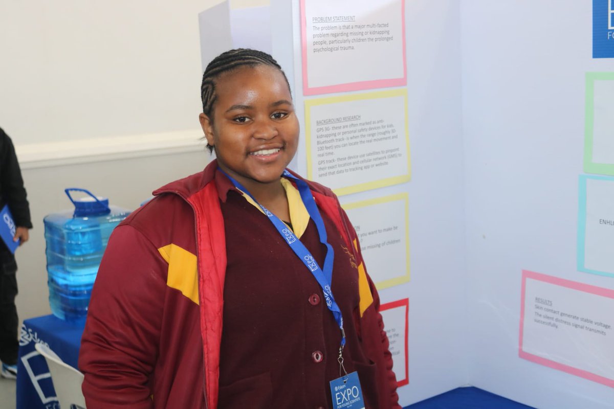 DBE_SA's tweet photo. Since its establishment in 1980, the Eskom Expo for Young Scientists has provided school learners across South Africa with a platform to develop their scientific knowledge, showcase research projects and demonstrate creativity and innovation.

#EducationZA #GovZAUpdates #DiscoverEskomExpo #RegionalScienceFair