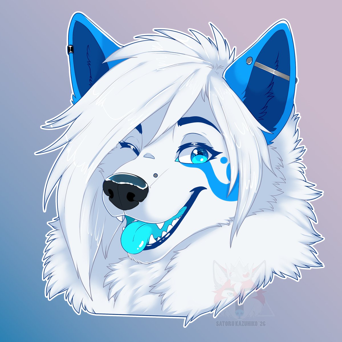 SatoruKazuhiko's tweet photo. Gift for @ifusmoraine.
Tried to capture the Samoyed Floof.
โโ ยท ๐จ ยท โโ
#Furry #FurryArt #FurryArtist #FurryArtwork #Ifus https://t.co/PjFZoYEyEb