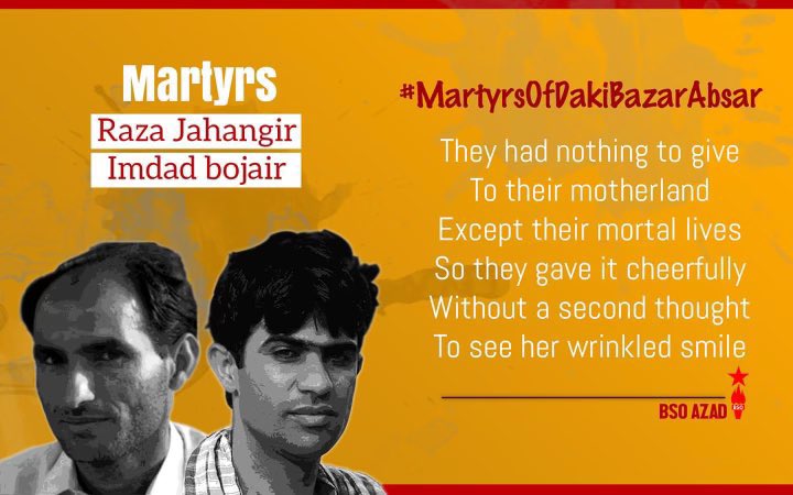 bsoazadmedia's tweet photo. They had nothing to give to their motherland except their mortal lives, so they gave it cheerfully without a second thought, to see her wrinkled smile.

#14AugustBlackDay https://t.co/uDqI5TPqkj