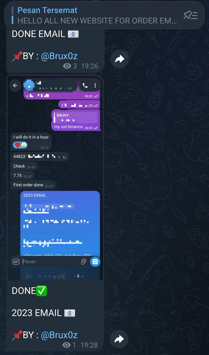 kujiro_0x's tweet photo. SELLING VARIOUS DIGITAL SERVICES

GMAIL FRESH AND OLD 
TINDER ACCOUNT
TELEGRAM PREMIUM
FACEBOOK OLD

CHEK STOCK AND BUY HERE 👇🏻
https://t.co/8fylle8PZP

#gmail #email #buy #sell #youtube #google #gemini #x https://t.co/s0IAM7nqbK