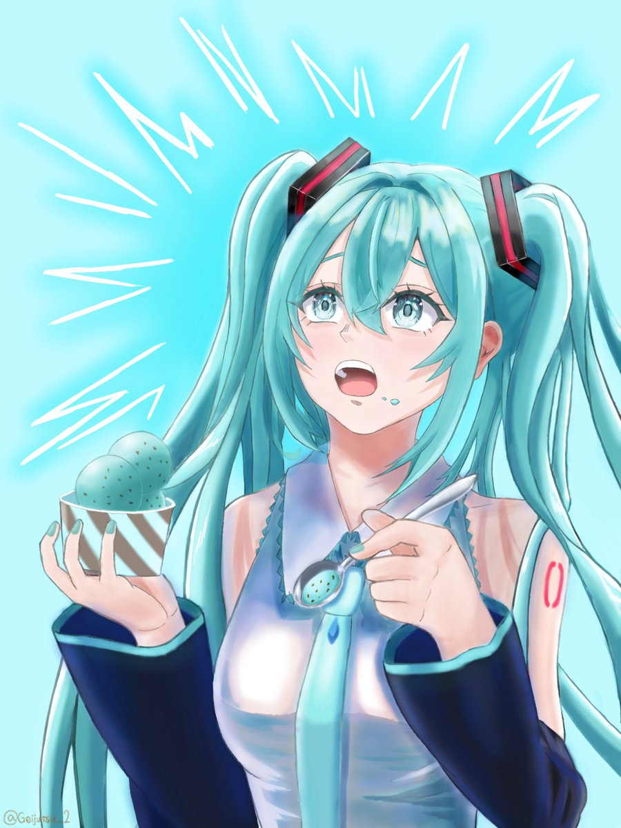 Geijutsu_2's tweet photo. ミクミント🩵🍫
#初音ミク https://t.co/hKeSpYSL7m