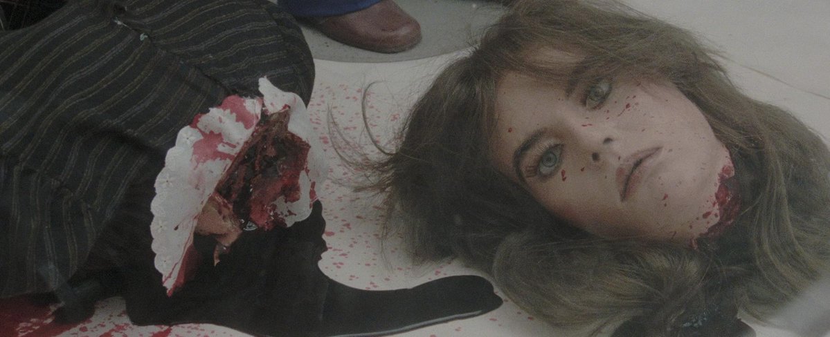 HorrorPaperback's tweet photo. Release on this day in 1981, the third and final installment of Lucio Fulci's Gates of Hell trilogy: The House by the Cemetery.

During the whole 'video nasties' panic in the UK, this was entry number 24 on the Director of Public Prosecutions Section 1 list. This designated it as a primary target for police raids. This meant if your local video shop was found with a copy, it would be confiscated and the shop owners could face full criminal prosecution under the Obscene Publications Act 1959.

It wouldn't be passed fully uncut for another 28 years, when the BBFC finally waived all previous cuts for the Arrow Video release.