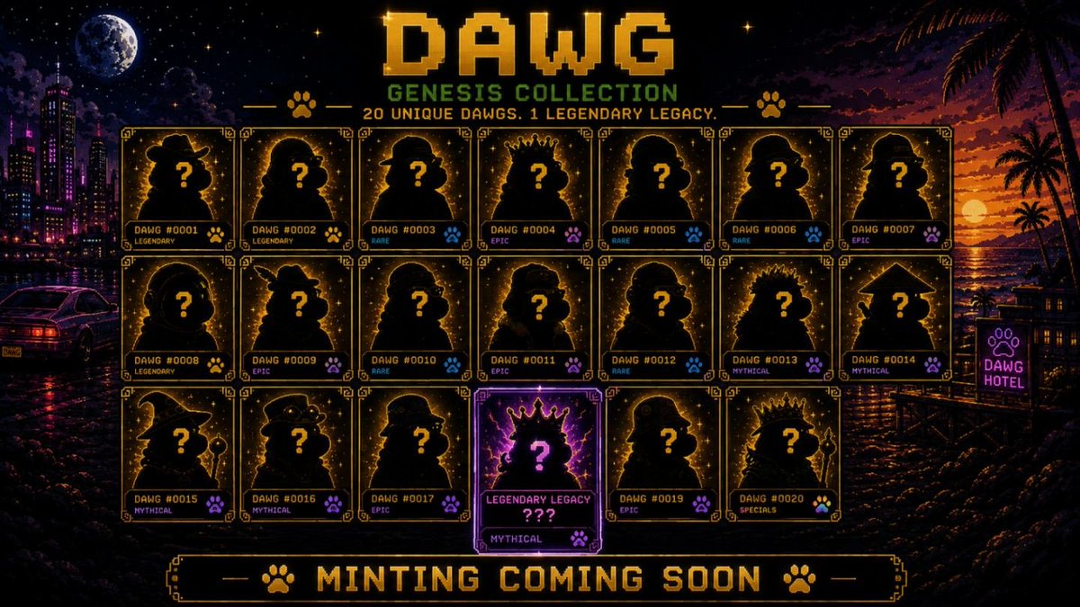 DawgCoinRH's tweet photo. $DAWG will launch on @ponsdotfamily

Coming soon....

$DAWG $PONS $ROBINHOOD https://t.co/spYEAAx9HY