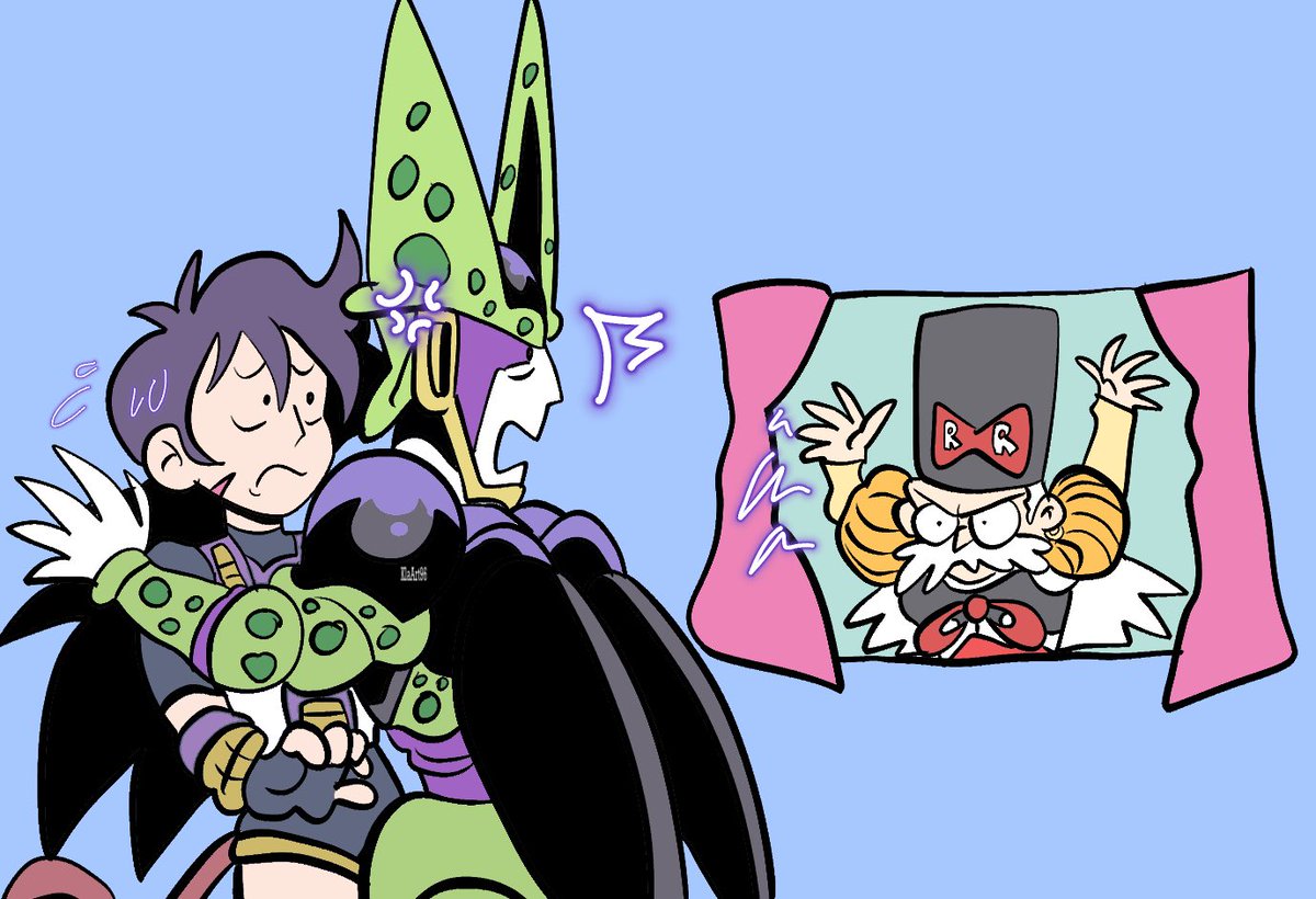 KlaArt96's tweet photo. Cell , do we have a problem? is that your father!?
#dbzoc #selfinsertxcanon #yumeship #cell #DragonBall #perfectcell #Xenoverse3 #イラスト #DBXV3 #セル #dbz #ドラゴンボール https://t.co/M9fsUgtpYn