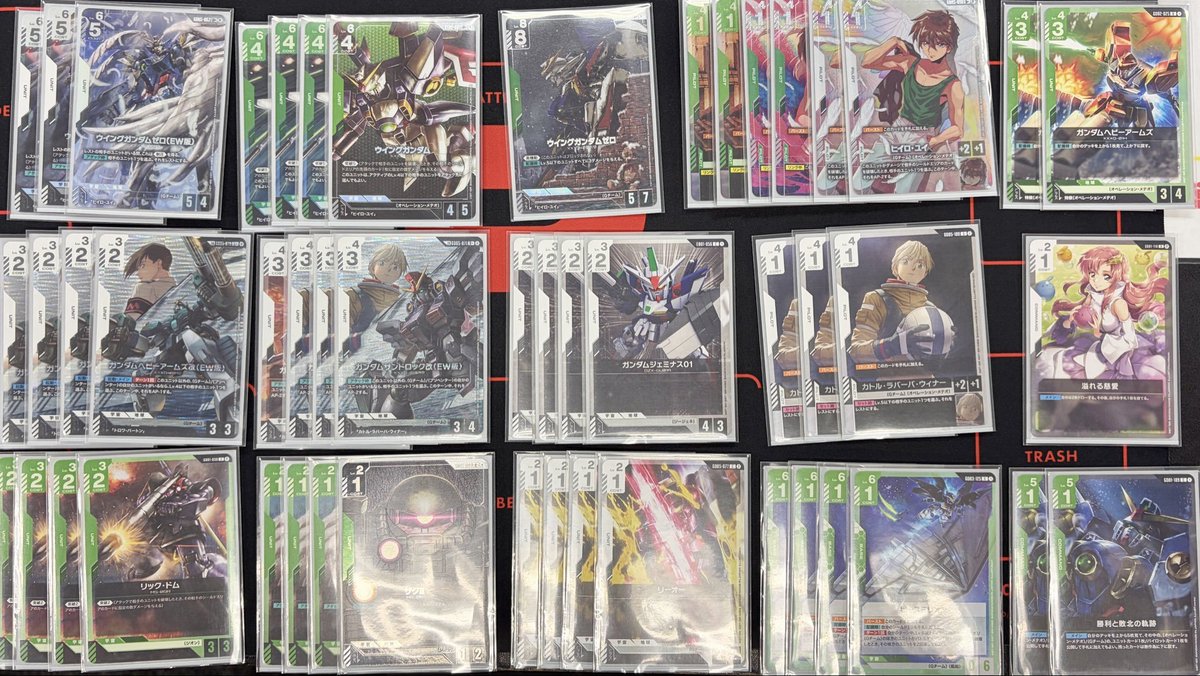 card_spiral_2's tweet photo. 【#ガンダムカード 大会】

本日のショップバトルの優勝は
け〜すけさんの「緑白ウイング」デッキです！

優勝おめでとうございます✨

次回は
7/21（金）18：30～「ショップバトル」
開催致します♪
✨参加費無料✨ですので、ご参加お待ちしております♪
#GCG #秋葉原 #ガンダムカードゲーム https://t.co/Xke0bb4RZt