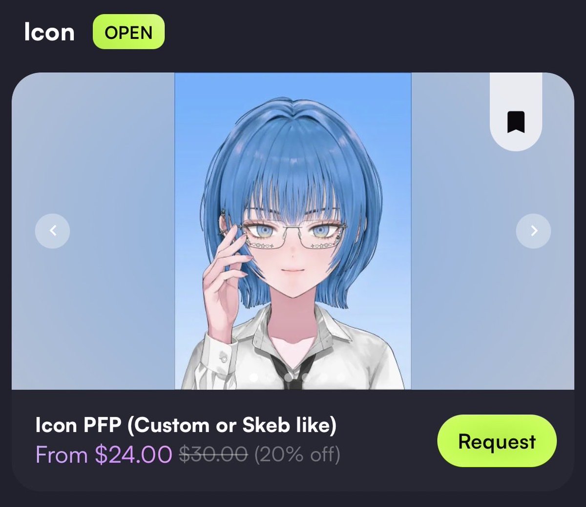 fishermoons's tweet photo. Icon Pfp are open ✨

you can costum or skeb guyss 

#vgenopen https://t.co/OpLPiRrqrT