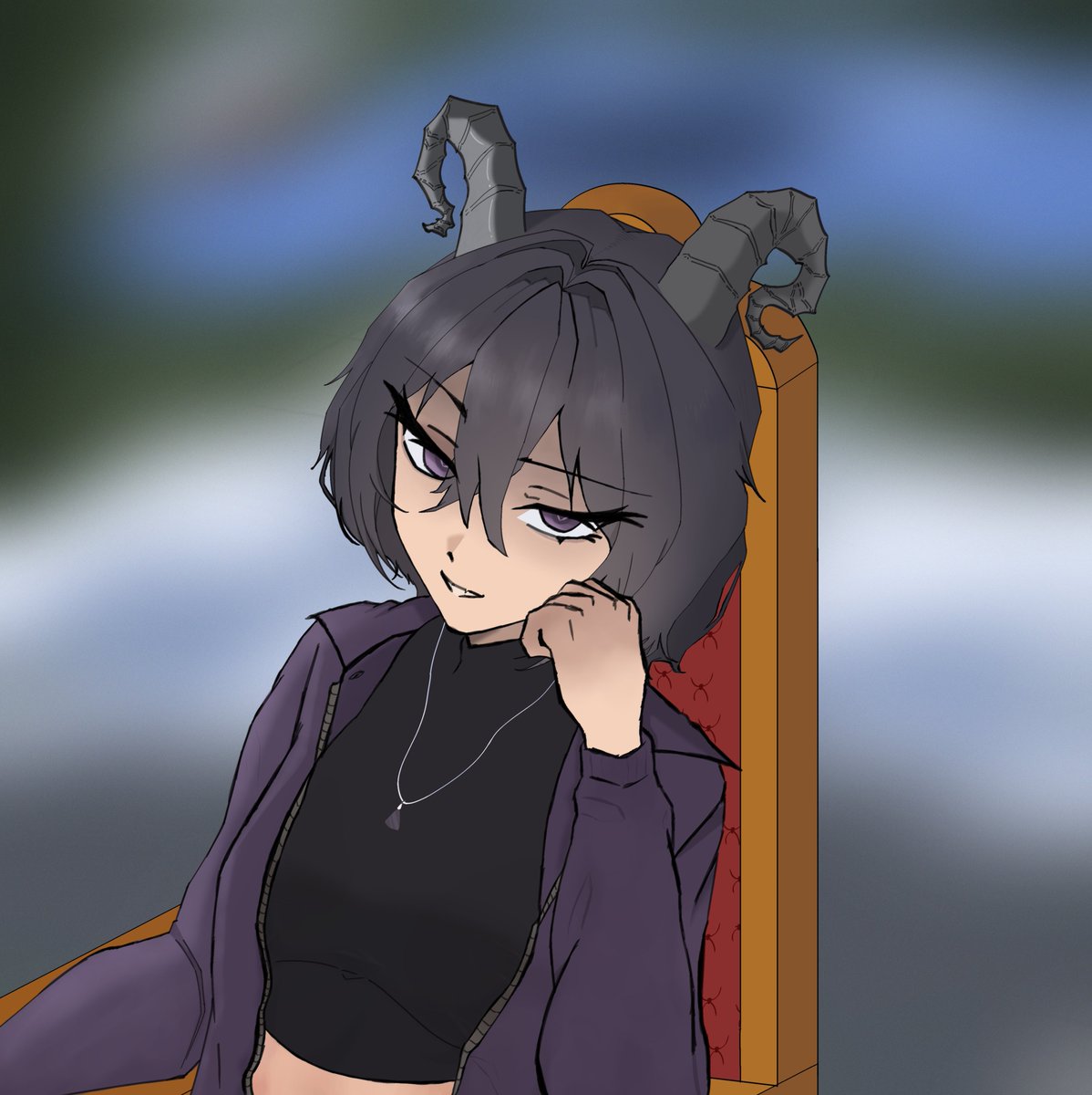 thskeptical's tweet photo. new dragon oc 

#AnimeIllustration  #artㅤㅤㅤ #ocartist https://t.co/0pprhzoUgz