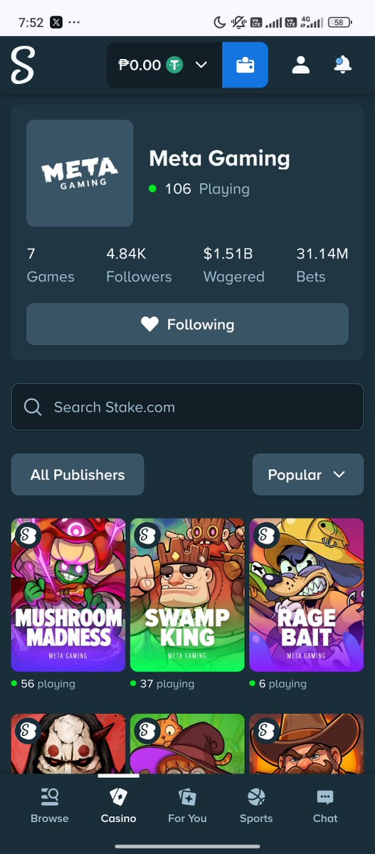 wadssol's tweet photo. @metagamingslots Wish me luck 

Stake username: nyenyek https://t.co/a3wCeOpFSY