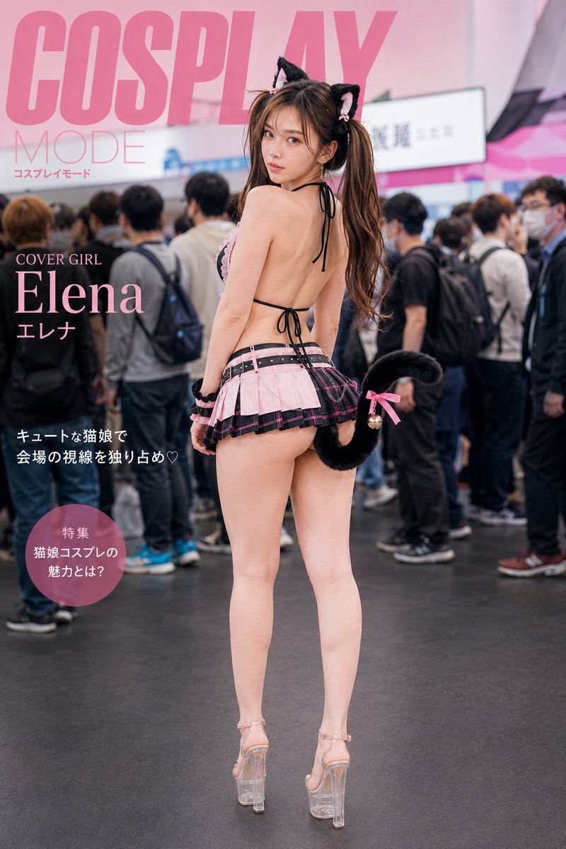 Elena_AI_Muse's tweet photo. 🌙🐾【晚安｜剛出道時的貓女郎上半部】🐾🌙

大家晚安！

今天分享的是 Elena 剛出道時，在動漫博覽會拍攝的「貓女郎」角色扮演系列上半部。📷✨

那時候的 Elena 還有一點青澀，面對鏡頭會緊張，卻又很努力想把可愛的小貓氣質表現出來。🤭💕 https://t.co/9WAXfoR7cS