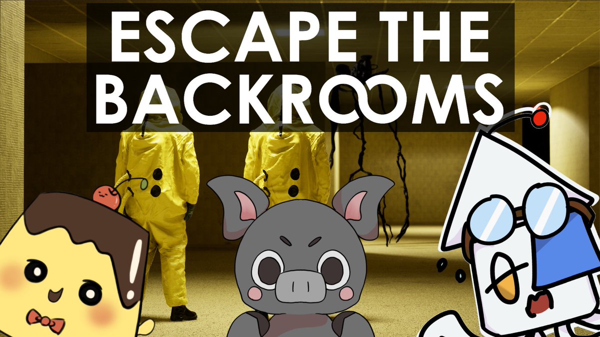 tontan_park's tweet photo. 【#コラボ配信告知】
#BACKROOMS

8月23日(日曜日) 21時！
YouTubeにて！
ESCAPE THE BACKROOMSをコラボ配信👏👏👏👏

初めてのコラボということでとても楽しみなのだ✨✨

【コラボメンバー🍴】
メアリー先輩
@MaryCastaldo_25 

イカちゃん先輩
@Ikayakitarou1 https://t.co/DU1gIRP7wv