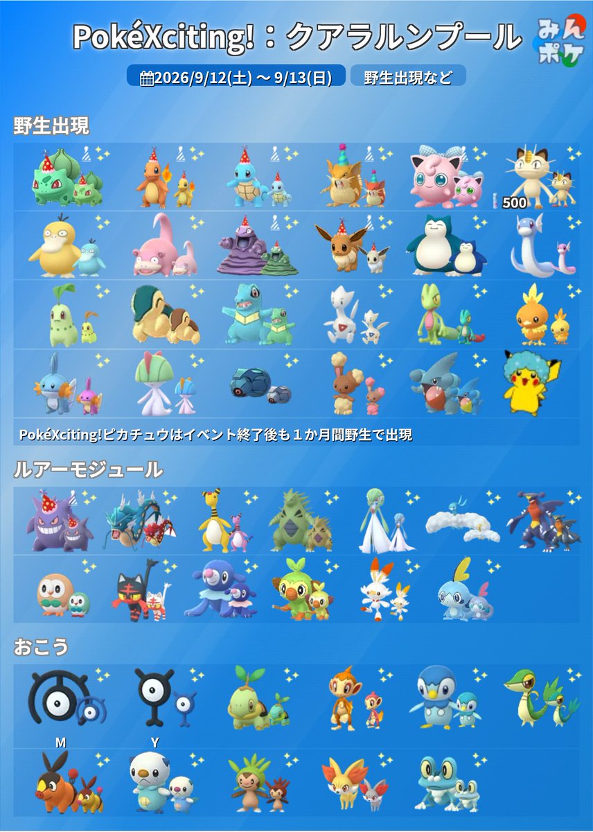 pokemongo_db's tweet photo. PokéXciting!：クアラルンプールの詳細が発表！
✅ボーナス詳細
→交換時ボーナスや捕獲時のアメボーナスなど
✅タイムチャレンジは2種
✅GOスタンプラリーも2種(地域横断とKLCCパーク)
 https://t.co/AN4Si7SJPe https://t.co/XyuoWTOBNT