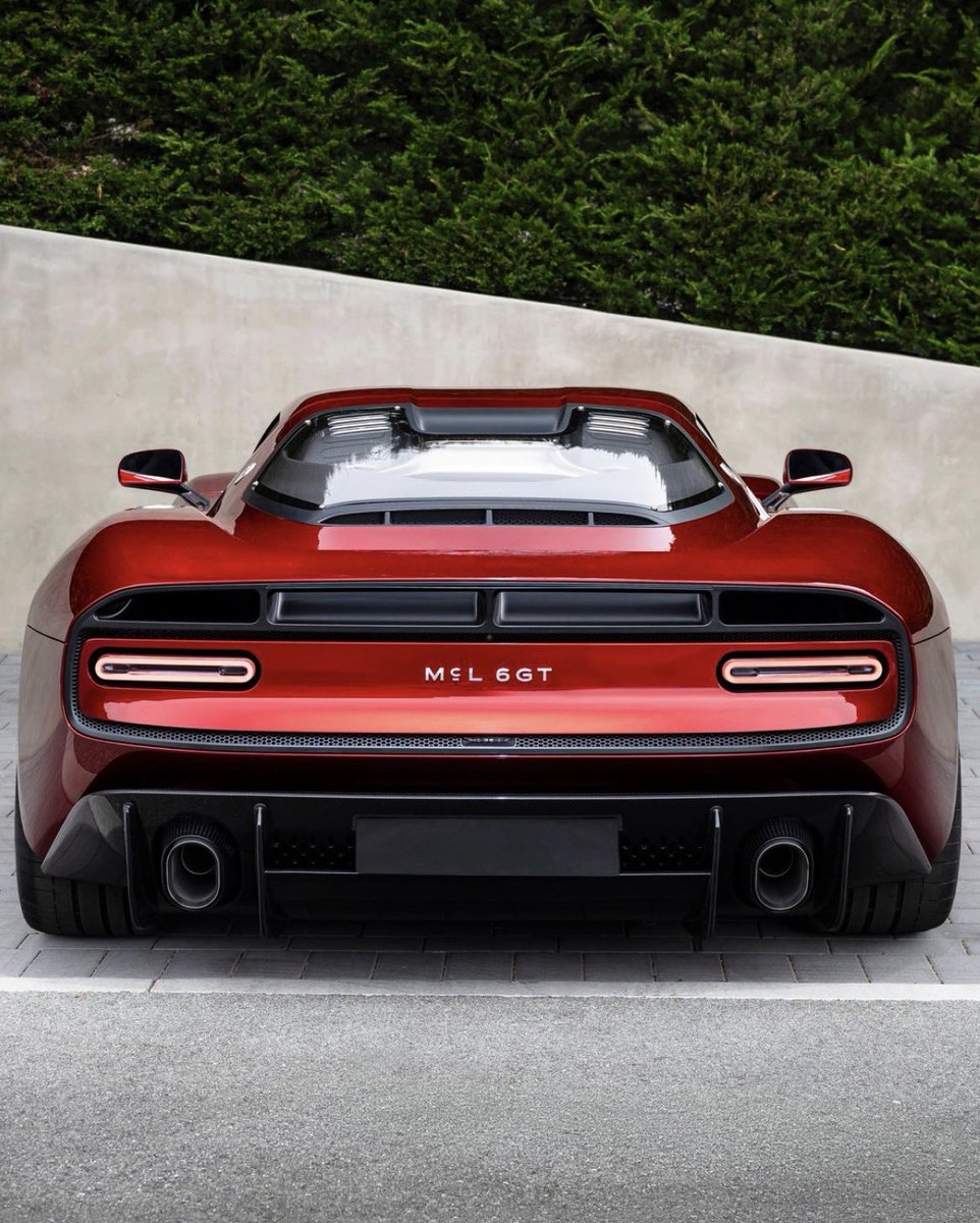 Motor1com's tweet photo. This is the McLaren McL 6GT: The first manual McLaren in over 30 years.

An homage to the MG6GT owned by founder Bruce McLaren, the McL 6GT will be a light, analog-based super car built in low numbers. https://t.co/y1dSQ4VHRw