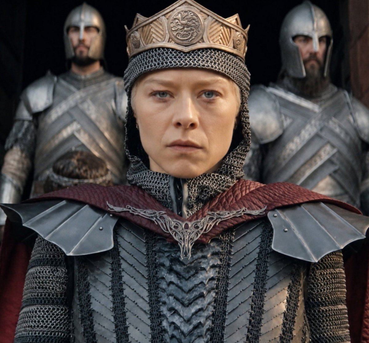 targaryenstan_'s tweet photo. A série vai fazer a queda da Rhaenyra ser causada pelo desejo de poder e pela profecia, e não pelo fato de ela ser uma mulher, que foi o verdadeiro motivo pelo qual ela foi usurpada. https://t.co/Tym9fRqwXf