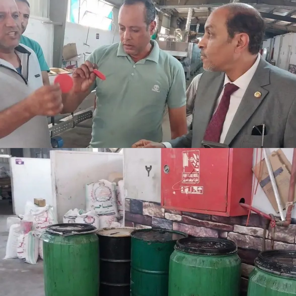 SaudiNews50's tweet photo. في واقعة غريبة بمصر..

الجهات المختصة المصرية تضبط مصنع في مصر يستخدم مادة الفحم بدلاً من الكاكاو في إنتاج وتلوين البسكويت.

- https://t.co/rSGFiHAHoG