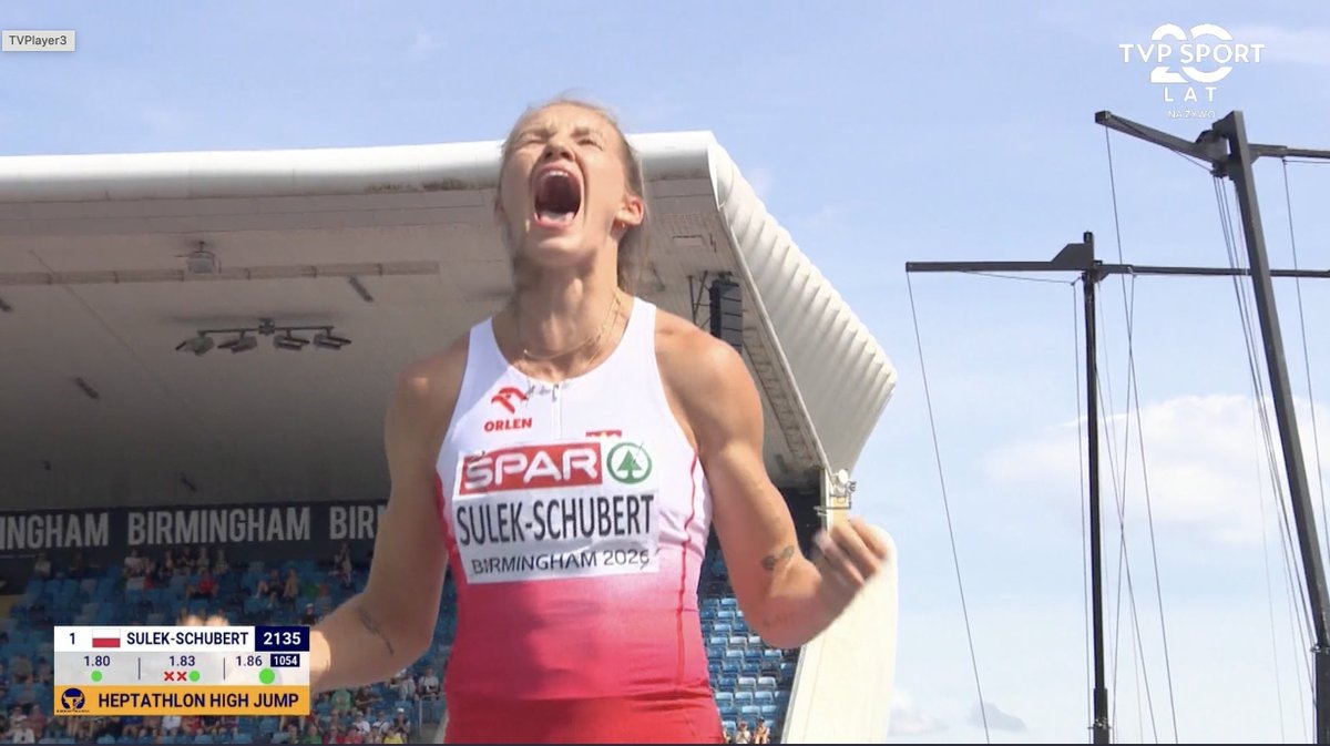 Igrzyska2024's tweet photo. Adrianna Sułek-Schubert 1,86 w pierwszej próbie! https://t.co/mQa9Dj4EaG