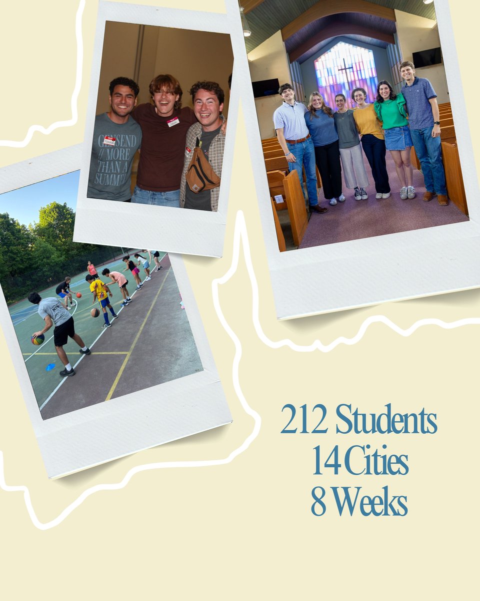 NAMB_SBC's tweet photo. Join us in celebrating all that God did through the 200+ college students who were sent through GenSend Summer! 🙌

⭐️ They served with local @sendnetwork church plants.
⭐️ They boldly shared their faith and engaged the city with the gospel.
⭐️ Many discovered where God might be calling them post-grad. 

Because Southern Baptists give, students are being sent and discovering what God might do with the rest of their lives. 👏