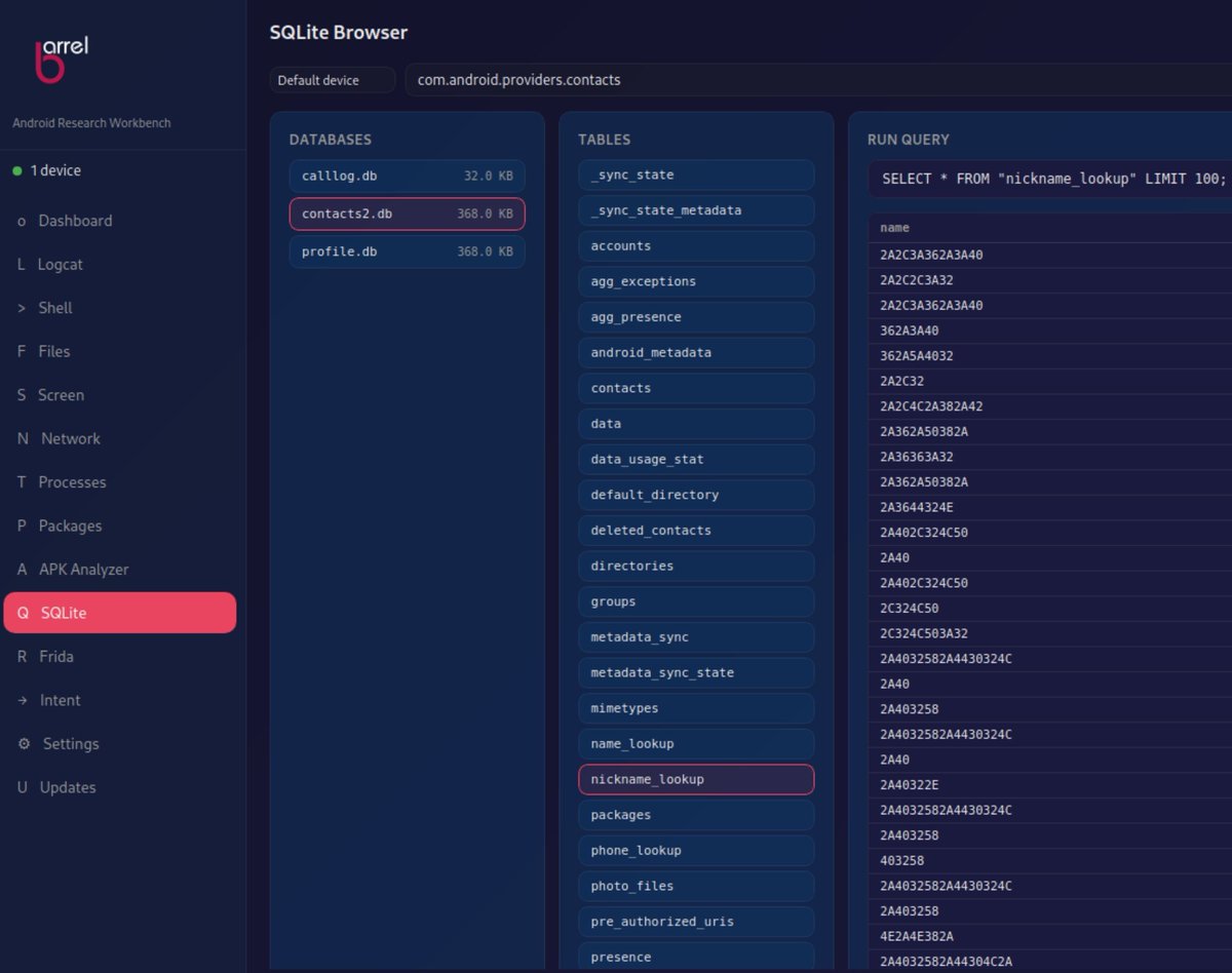 Dghost_Ninja's tweet photo. Expect this in v0.2! 🔥

Kindly reach out if there's anything you'd like me to add. As for Frida libraries, I'm working on this too. https://t.co/i0gywoK99x