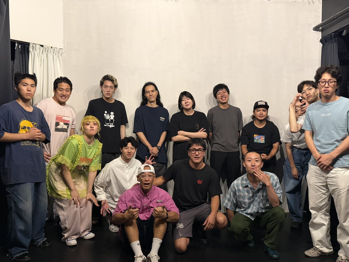 GACHA_YAMAGUCHI's tweet photo. 🏔️SUMMIT 76🏔️

お盆SUMMIT！ご来場ありがとうございました！🙇‍♂️

久しぶり出演の鉄筋くらぶ57&amp;ぴょんによるMCに始まり、企画では悪天候を吹き飛ばさんとする夏休み企画で大盛り上がりでした！🏖️

そして、次回は9月11日(金)新宿ブリーカーにて19時15分開演！🎫

残暑のSUMMIT！ぜひお越し下さい！💁‍♂️ https://t.co/OZlWUbqwYM