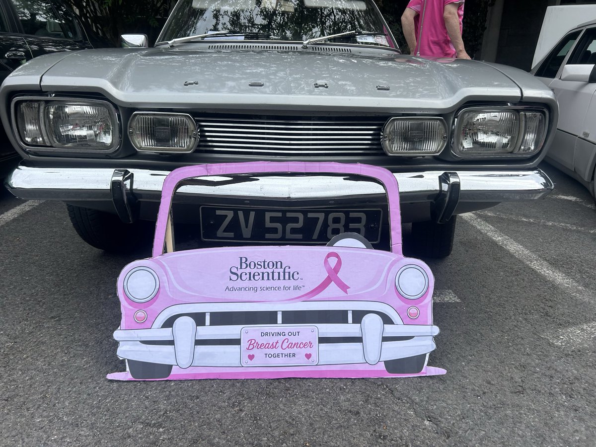 Abbeyros's tweet photo. Highlights of Today’s Classic Cars &amp; Coffee Fundraiser organised by Boston Scientific which was held at the Abbey Hotel Roscommon, Please support @breastcancerresearch and donate via https://t.co/FDfZO8ZWJ1 #breastcancerawareness https://t.co/zKK6aczMhE
