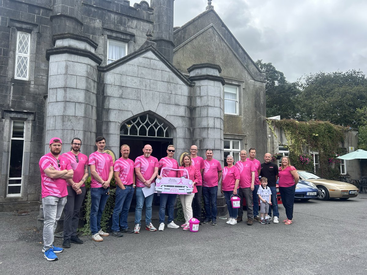 Abbeyros's tweet photo. Highlights of Today’s Classic Cars &amp; Coffee Fundraiser organised by Boston Scientific which was held at the Abbey Hotel Roscommon, Please support @breastcancerresearch and donate via https://t.co/FDfZO8ZWJ1 #breastcancerawareness https://t.co/zKK6aczMhE