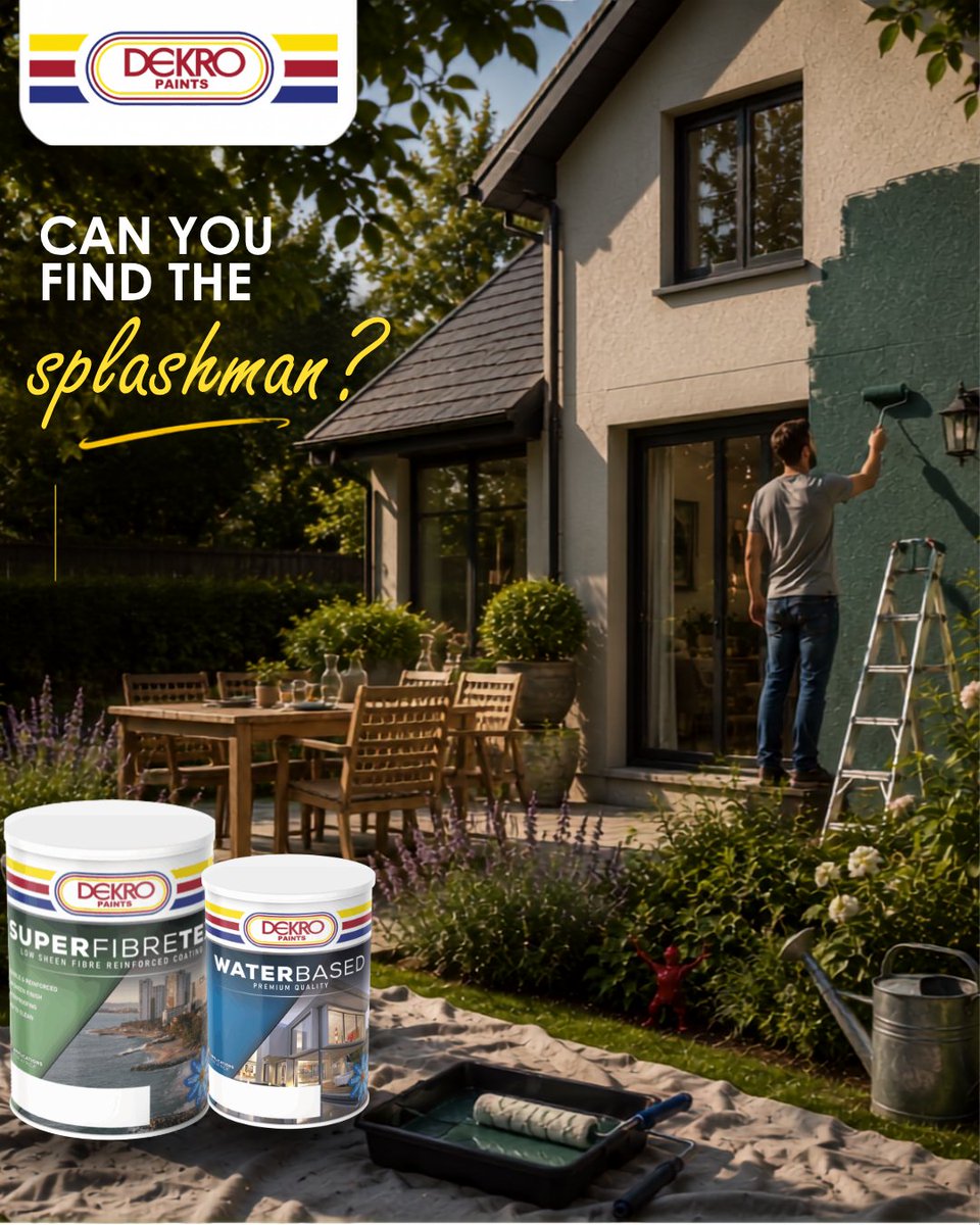 emma46745's tweet photo. 👀 Can you spot the Splashman?

He's hidden somewhere in this image... 

Comment "Found him!" when you spot him, but don't give away his hiding place, let everyone else enjoy the challenge too.

Think you've got eagle eyes? Let's see! 👇

#DekroPaints #FindTheSplashman https://t.co/qvz5lbZS5T