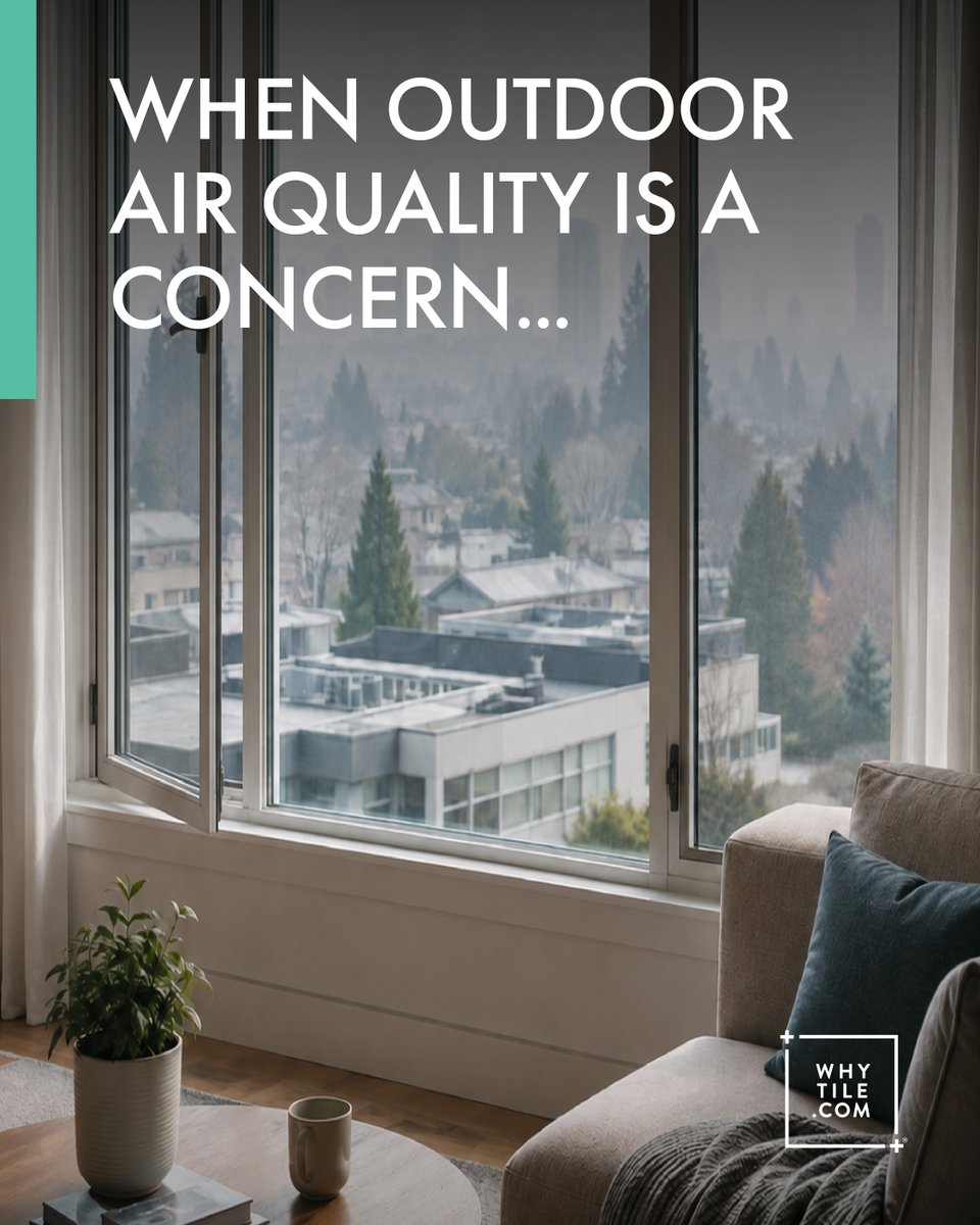 WhyTile's tweet photo. When air quality becomes a concern, the materials in our homes matter.

Ceramic tile is VOC-free and doesn’t harbor dust, pollen, pet dander, mold or other common allergens, making it a smart choice for anyone looking to create healthier indoor environment.

#WhyTile #CeramicTile https://t.co/jIs3ZygnXL
