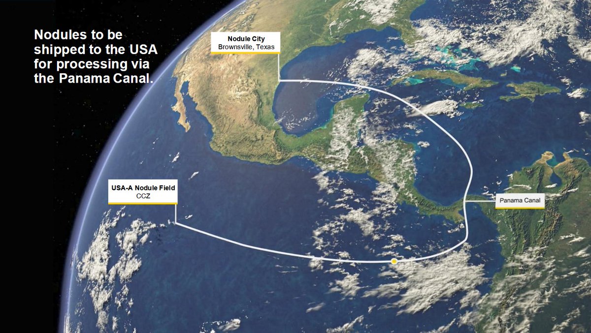 ExperimentalPar's tweet photo. $TMC  Q2 Call Updates:

1) TMC is actively in confidential funding processes with multiple US government agencies named in Trump’s executive order.

While those discussions remain confidential, management said it does not currently intend to pursue other capital market transactions until further public updates.

CEO Gerard Barron:
“The company does not currently intend to pursue other capital market transactions until such time as further updates are publicly released.”

What that means: no equity offering, follow on, ATM, convertible, or equivalent capital markets raise is currently planned before we hear more on the government funding process.

2) Allseas is moving the first commercial collection system into procurement now, with fabrication expected to begin in Q4 2026.

Installation and commissioning still targeting Q4 2027. Initial capacity 3Mtpa. 

3 million wet tonnes of nodules per year. Thats the starting point with two collectors on the Hidden Gem. If processed in the US, that single system alone could cover roughly a quarter to a third of current American nickel and cobalt demand.

Allseas is funding a meaningful portion of the preproduction costs, recoverable from production revenues. Alignment is strong.

Allseas exclusivity remains an important part of the setup. Gerard confirmed the offshore mining arrangement is exclusive.

Allseas could only offer another system elsewhere if it first offered that system to TMC and TMC declined.
Gerard said the likelihood of that happening is very low because TMC wants multiple systems in the water.

3) Mariana Minerals is becoming a major execution partner. Theyre helping advance permitting, construction, processing, automation and plant design at Nodule City, Brownsville. 

The Prefeasibility for a potential 12 Mtpa industry park is nearing completion. Modest spend underway for the work that unlocks potential government support. 

Feasibility level work on the first smelting stage is underway with Mariana Minerals (the software/automation heavy processing partner that just raised $310M).

TMC has an exclusive right of negotiation over the Brownsville site. The area being evaluated is 1,466 acres, and No final investment decision has been made, and any future capital commitment remains contingent on US government support.

4) Management is looking out for shareholders and doing what it can to avoid unnecessary dilution.

TMC decided not to extend the September 2026 SPAC warrants. The 15M public warrants have an $11.50 strike, but extending them would also require extending 9.5M private warrants that can be exercised cashlessly.

CFO Craig Shesky also noted that extending them would require extending the private warrants, which are:
“unlikely to result in any incremental cash proceeds to the company while still diluting existing shareholders.”

So management chose to let the warrants expire rather than accept dilution that may bring little additional cash. 

The read through is pretty clear: management appears confident enough in the upcoming catalysts to wait rather than raise/dilute around today’s valuation.

If they believed $11.50 was as good as it gets, taking the cash would have been the easier decision.

Why accept unnecessary dilution around an $11.50 strike when management says the stock is undervalued and expects major catalysts ahead and believes the equity should be valued materially higher?

5) New mutual services agreement with Eco Minerals, another US company pursuing its own NOAA application.

Eco can provide TMC vessels, AUVs, marine survey capacity and offshore services at preferential pricing. TMC provides ~15 years of resource definition, environmental and permitting expertise.

A joint offshore campaign is possible later this year to gather more data and potentially move additional USA-A tonnage toward reserves.

6) Permitting continues moving under the US pathway.

USA-A Federal Register publication/public comment is imminent. Certification is now expected in October 2026 due to an administrative delay, not an issue with the application.

A Q1 2027 permit is no longer expected, but management still expects it well ahead of the Q4 2027 vessel commissioning target.

USA-B, covering ~122,000 km², is also moving into formal EIS review.

7) Resource economics remain unchanged.

$5.5B PFS NPV + $18.1B initial assessment = $23.6B combined stated NPV.

Across both projects, the studies point to roughly $369B in undiscounted revenue and >$200B in EBITDA.

Management directly acknowledged the stock has lagged the operational progress and resource value.

Craig Shesky:
“Our market cap is undervalued relative to the resource itself by any reasonable peer based metric.”

8) TMC’s scientific/environmental dataset continues to be a major part of the moat.

NORI has completed:
22 offshore research campaigns
959 research days at sea
More than 1 petabyte of data
41 peer-reviewed papers

That work supports permitting, environmental review and TMC’s ability to move resource categories toward reserves.

9) US government support for the broader critical minerals strategy remains strong.

Gerard attended the Aug. 7 State Department critical minerals roundtable alongside senior Trump administration officials.

Trump again reiterated support for deep seabed mining.

Important distinction: no direct nodule collection funding was announced at that event. TMC’s own government funding processes remain separate and confidential.

10) TMC is building beyond just one vessel and one processing plant.

Management is working across US shipbuilding, marine logistics, autonomous vessels, environmental monitoring, processing, refining and rare earth development.

The goal is an integrated American deep seabed critical mineral supply chain from collection all the way through delivery of finished metal products.

11) TMC is keeping PAMCO Japan as a processing fallback while Brownsville advances.

 Management said they’re maintaining the partnership with PAMCO specifically to preserve processing optionality, so the US build is the preferred path without leaving TMC dependent on a single route.

So TMC keeps an existing processing route available while working toward domestic US processing.

12) Offshore logistics are also being optimized.

A typical shipment would carry ~60,000 tonnes of nodules from the CCZ to Brownsville.

The Panama Canal is the base case, but TMC is also studying a Cape Horn route as autonomous vessels become more practical.

They’re also integrating USV/AUV technology for logistics, environmental monitoring, situational awareness and continued resource definition.

13) Failed attempt against the U.S. pathway: China, Russia and Greenpeace supported an effort seeking an ITLOS advisory opinion targeting seabed mining outside the UNCLOS/ISA framework. 

“The effort failed and received significant pushback from member states across Europe, Asia and the Pacific.”

14) TMC also got a favorable outcome on the ISA side.

The ITLOS Seabed Disputes Chamber unanimously prescribed provisional measures protecting NORI and TOML rights to due process and fair treatment in their disputes with the ISA.

Days later, the ISA Council approved a 5 year extension of NORI’s exploration contract by consensus.

15) Liquidity remains solid.
TMC ended Q2 with $143M of liquidity, including $44M of undrawn credit capacity.

Management expects cash on hand to cover working capital and capex commitments for at least the next 12 months.

A large portion of the Allseas liabilities are also deferred until production.

TLDR(Q2 was about exectution) Government funding talks are active, and management currently doesnt plan on doing any offerings at all. Allseas is moving into procurement while funding a meaningful portion of preproduction costs, with the first 3Mtpa system alone potentially covering 25-33% of current US nickel/cobalt demand. Brownsville is advancing, Q4 2027 commissioning remains intact, liquidity is solid, management is protecting shareholders from unnecessary dilution, and the stated $23.6B NPV remains unchanged.