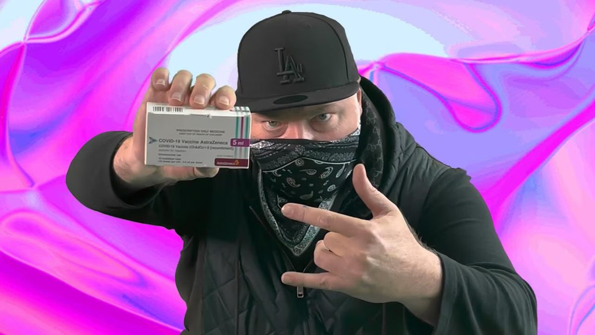 Aussie_Dad5's tweet photo. ARREST @kingkyle IMMEDIATELY 
Receipts 👇

Kyle Sandilands spent 2021 turning his massive radio platform into a non-stop propaganda machine for an experimental mRNA injection while openly dehumanising anyone who refused it.
He didn’t just “encourage” people. He coerced them, mocked them, threatened them, and treated the unvaccinated like subhumans who deserved to die.

And here he is, proudly holding up the AstraZeneca box, the vaccine that Australian authorities later confirmed was associated with thrombosis with thrombocytopenia syndrome (TTS), a blood clotting condition that killed an untold amount of people in Australia and led to the product being withdrawn from the Australian market in March 2023.

He wasn’t a doctor or scientist. He was a highly paid shock jock whose radio salary jumped significantly across the COVID period (from the mid-single millions pre-pandemic into the higher multi-millions afterward). While ordinary people were being shamed, coerced, and in some cases losing jobs over this product, he was on the airwaves amplifying the official line, posing with the box, and cashing the cheques.

Direct quotes from the man himself in 2021:
•  Called his own unvaccinated producer a “stupid prick” and a “bloody pain in the arse” because he chose not to take the jabs- live on air. https://t.co/D67ryfjchw
•  Said if that producer died of COVID: “Will I show up to the funeral? No, I will not. Will I send a message? No, I will not.” https://t.co/nSSLCyGoXe
•  “Don’t be one of those anti-vaxxing losers.”

•  “You’ve got a little dick if you don’t get the vaccination.”

•  “If you don’t get it, you’re out. No jab, no job.” So openly coerced his own staff into a medical procedure that was killing and injuring them. 

•  Mocked unvaccinated people with fake laboured ventilator breathing sounds and predicted they’d be making “bro, I was wrong… I went down the wormhole, it’s too late now” videos from hospital beds.

•  Bragged about a friend on his deathbed for refusing the shot and sneered at hesitant people who “showed up in the newspaper.”

This is the same guy who wrote and performed “Get Vaxxed Baby”, a deliberately catchy Vanilla Ice parody specifically designed to target younger listeners and make the jab seem cool and fun. He said Australians only respond to a jingle and hoped it would cut through with the youth. Channel 10 and MTV then ran the video as a free community service announcement.
https://t.co/sztPM1IPi6
Prime Minister Scott Morrison personally called into Kyle’s radio show to gush over the song: “I love Get Vaxxed Baby, I sent it to my kids last night and they loved it too.”

NSW Health Minister Brad Hazzard appeared on the show and repeatedly praised it at press conferences, calling it “the light of my life” and suggesting it should be the official anthem of the rollout.
https://t.co/tX6tV4oYdp

While he was doing all this, his radio salary told its own story.
Pre-COVID he was in the roughly $4–5 million range.

Post-COVID he signed an even bigger 10-year deal starting around $10 million+ a year (he later claimed the real figure was closer to $15 million). From $4-5M to $150M

https://t.co/hjzWVaYGZk

He was already one of the highest-paid voices in Australian media, his platform was turbo-charged by the crisis, politicians were ringing him up to thank him, and his next contract was even fatter. Pure coincidence, of course.

In 2026 after he realised public opinion of him had shifted dramatically- he attempted to say he was “fooled” and that the song was “dumb.” Convenient timing once the narrative shifted and the bodies and injuries started piling up in the data.

https://t.co/IXmwY8r5Wy
This wasn’t public-spirited messaging. It was a high-paid shock jock enthusiastically shaming, threatening and dehumanising ordinary people, including young people, into taking a novel gene-based product while cashing bigger and bigger cheques and getting personal praise from the PM and Health Minister.