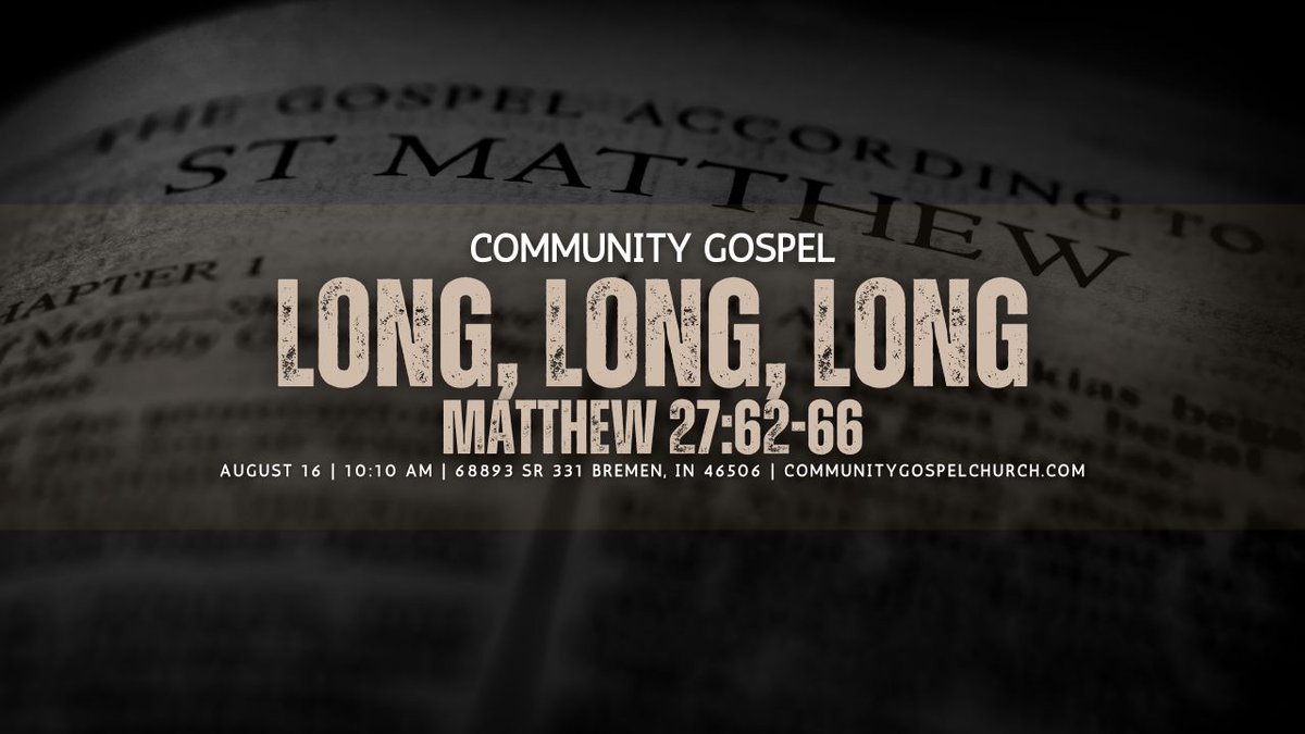 CGCCommunity's tweet photo. Come and join us this Sunday as we gather to worship the LORD whose plans always stand and whose victory over sin and death is our sure hope! https://t.co/nR0XFawCVc