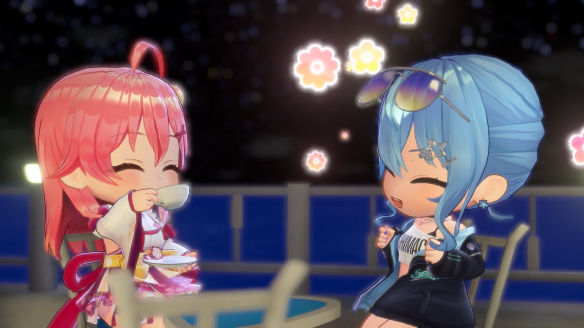 ビジネスお茶会🌸☄️ #ホロドリ