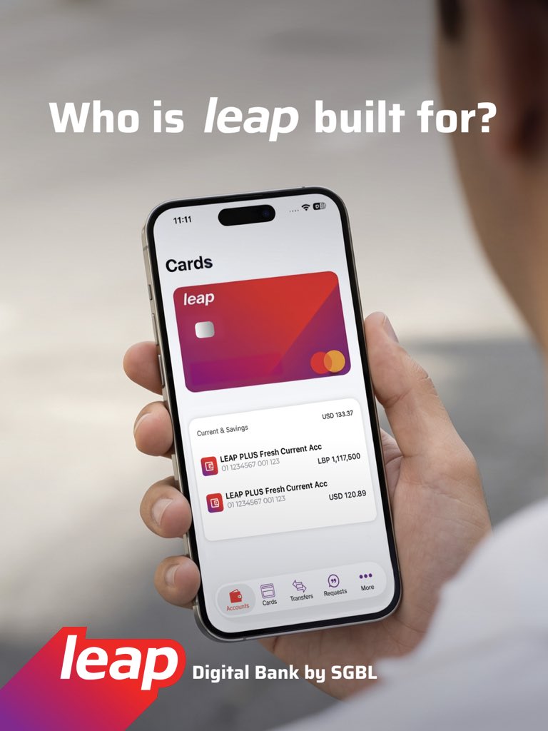 leapdigitalbank's tweet photo. Leap is built to move with every moment.

Whether you’re saving for your first dream, managing your everyday moments, or staying connected from miles away.

#LEAPbySGBL #LEAPIntoMoments #LEAP #SGBL #LEAPDigitalBanking https://t.co/xRAWh1lK8e