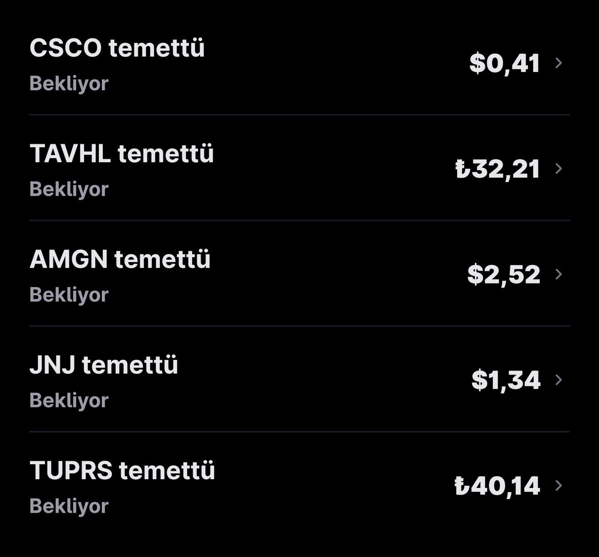 SdAnaliz's tweet photo. Yeni bir kararla temettü akışını Abd borsasina kaydirdim.

Bundan sonra Türkiye borsasindan fon birikimi yapacağım, Abd borsasinda ise dolar ile pasif gelir alacağım.

Her ay pasif gelir almak için portföy oluşturdum, bu sayede 12 ay boyunca temettü alacağım.

Alimlarimi midas üzerinden yapiyorum, geri yatir özelliği sayesinde komisyon ödemeden geri alımı otomatik yapmış oluyor.

Sizce portföyüm nasıl ❓️