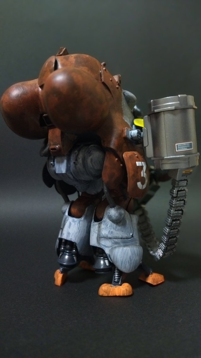 mH7QDHkwQMapUDI's tweet photo. "Spot-billed duck"
「カルガモ」
完成です✨
お疲れっした!
#ロボットバトルⅤ #robotbattle
#mk44
#ホワイトナイト #WhiteKnight
#maschinenkrieger
#マシーネンクリーガー
#MK44祭り https://t.co/gFVbeP4j5I