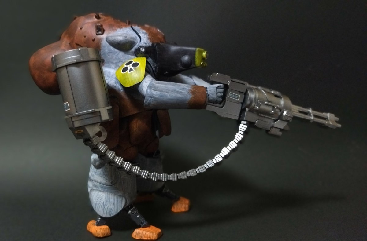mH7QDHkwQMapUDI's tweet photo. "Spot-billed duck"
「カルガモ」
完成です✨
お疲れっした!
#ロボットバトルⅤ #robotbattle
#mk44
#ホワイトナイト #WhiteKnight
#maschinenkrieger
#マシーネンクリーガー
#MK44祭り https://t.co/gFVbeP4j5I