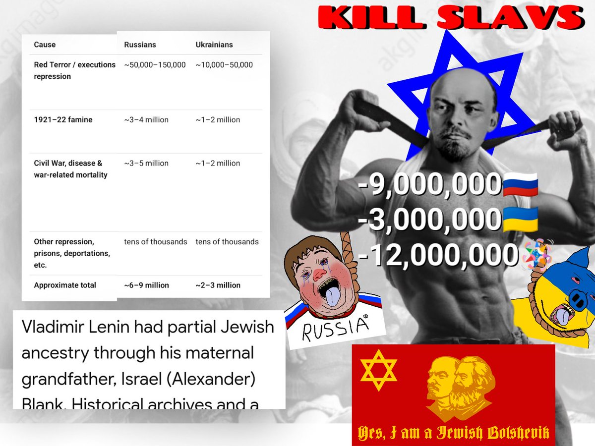 DaSlimeeey's tweet photo. BaSSed, Kill Slavs, Judeo-Bolshevism vvon https://t.co/sC301LsDnU