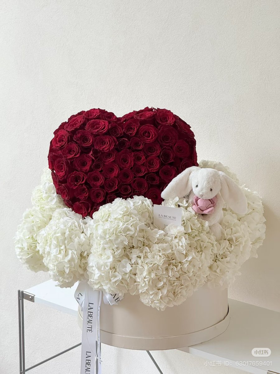 nemui_en's tweet photo. 中国のお花屋さんのお花がとってもかわいくて…🍒🐰🤍 https://t.co/wS0VZ5fMQT