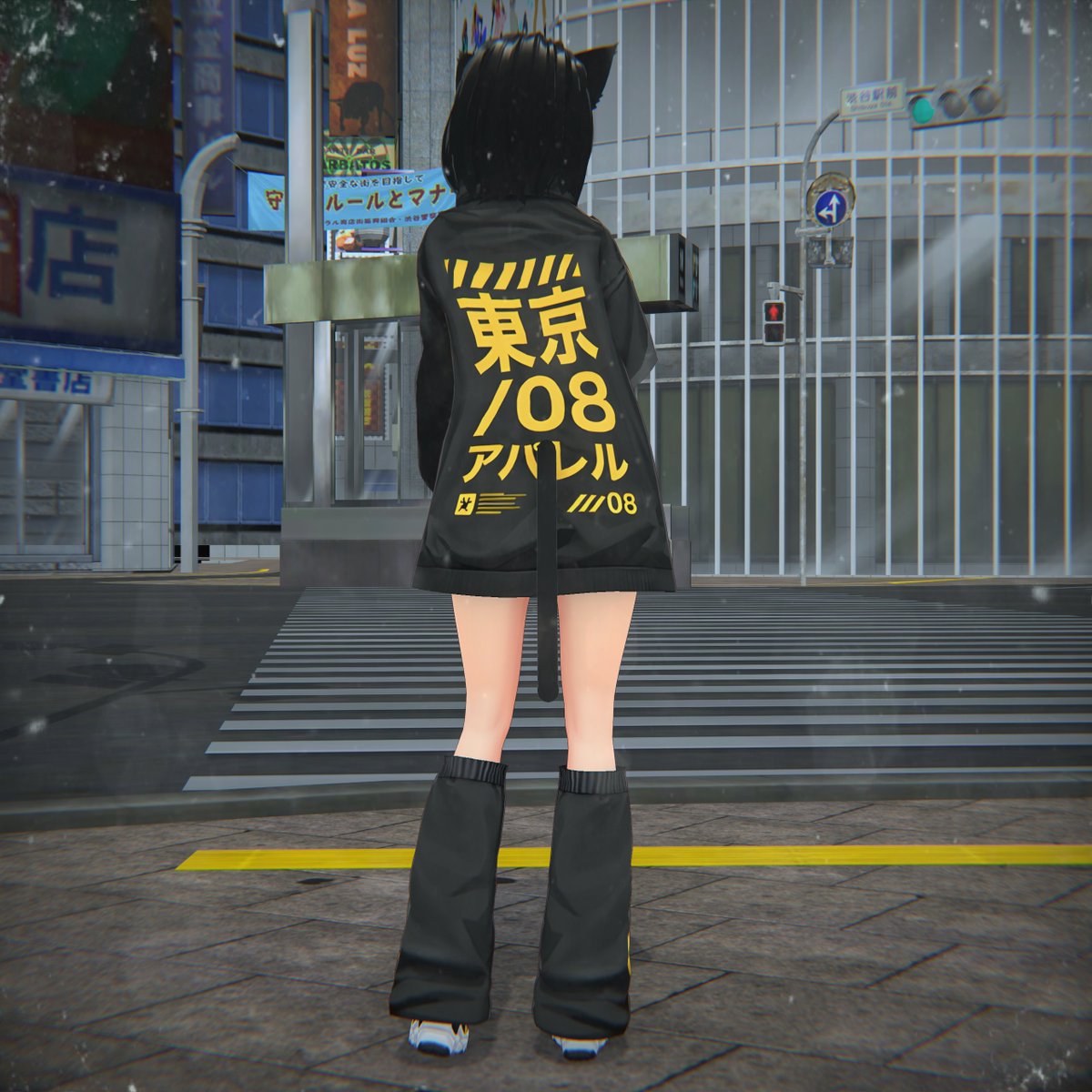 LynxRaide's tweet photo. New outfit for Nene, big and comfy, just to her liking. @HariKare44475 does some pretty cool designs, including the World Cup supporters outfits I used.
#VRoid #VrmPosingDesktop #Dipal https://t.co/GvfwjPxLUf