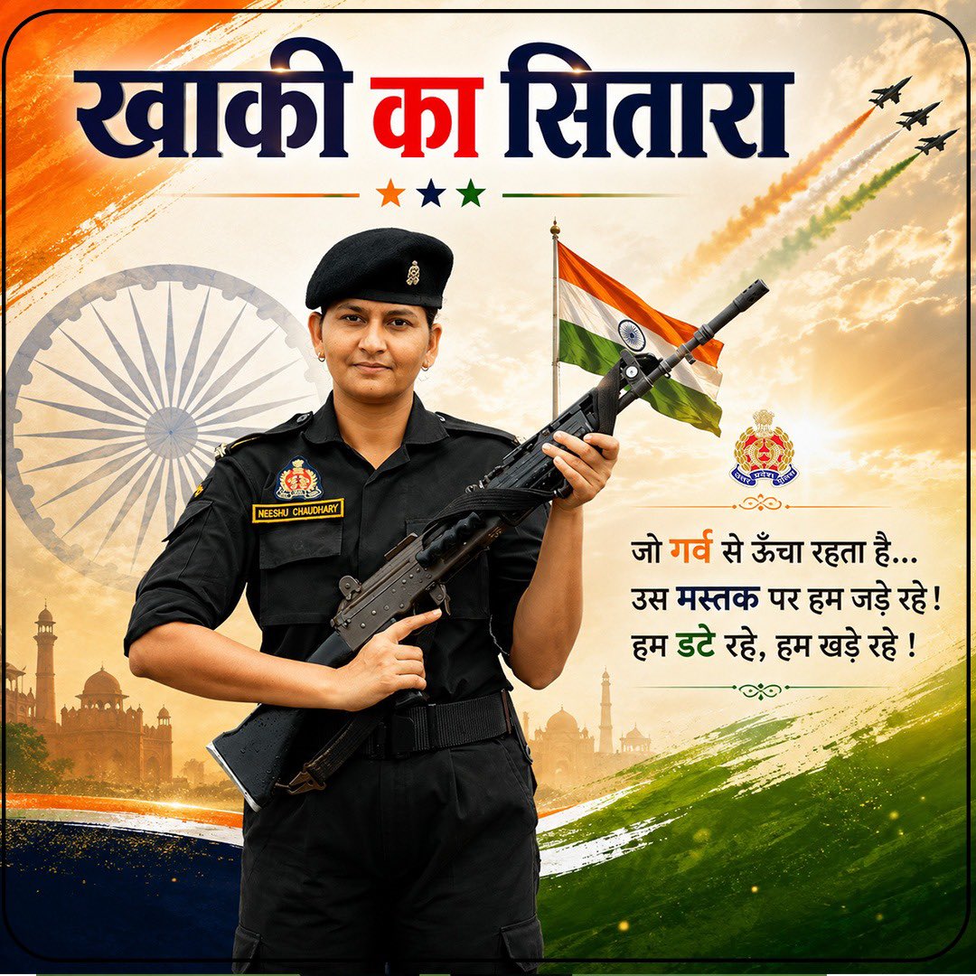 45bnpacaligarh's tweet photo. जो गर्व से ऊँचा रहता है...
उस मस्तक पर हम जड़े रहे!
हम डटे रहे, हम खड़े रहे ! #KhakiKaSitara @CMOfficeUP @UPGovt @Uppolice https://t.co/mgjEuzwJaK