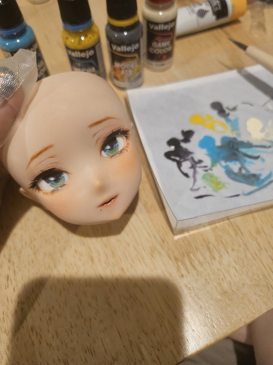 azu_do07's tweet photo. おめめ作り直し中
#あずたま作業中 https://t.co/Cc00jLzIzo