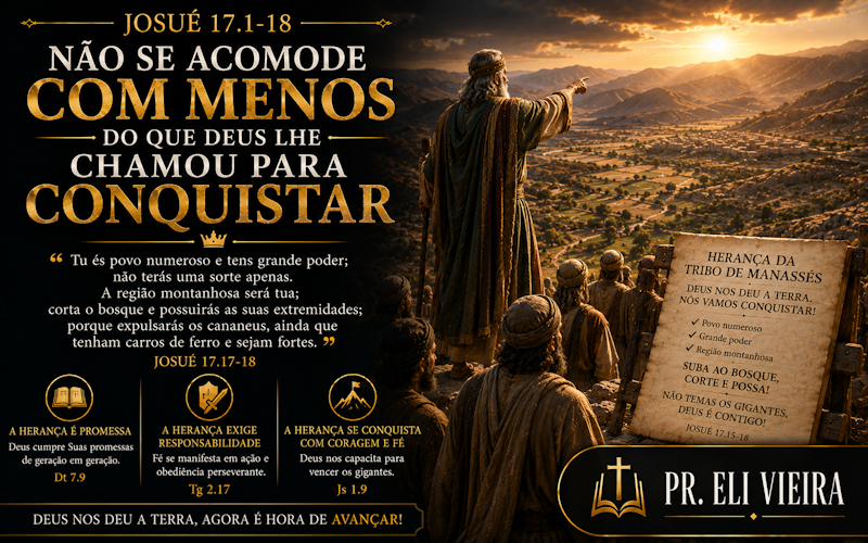 OAgrestePresbit's tweet photo. NÃO SE ACOMODE COM MENOS DO QUE DEUS LHE CHAMOU PARA CONQUISTAR https://t.co/hqmAJd7Aqq https://t.co/ie9Hj0ymiG