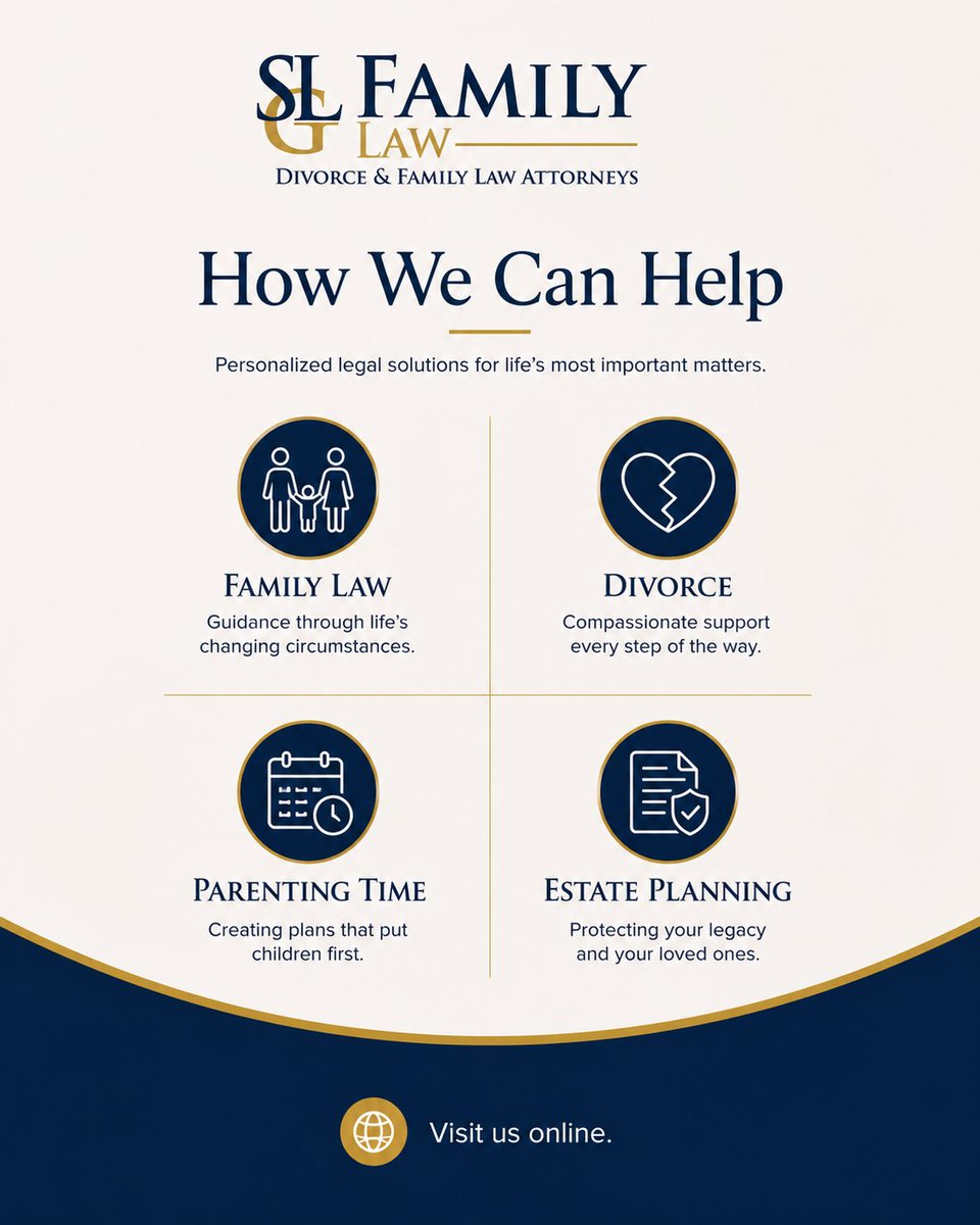 SLGFamilyLaw's tweet photo. Family law matters come in many forms, and having the right guidance makes a difference. Contact us to discuss the legal support you may need.
#FamilyLaw #LegalGuidance #IllinoisAttorney https://t.co/JD04qNyYWr https://t.co/aJARQdhoV6