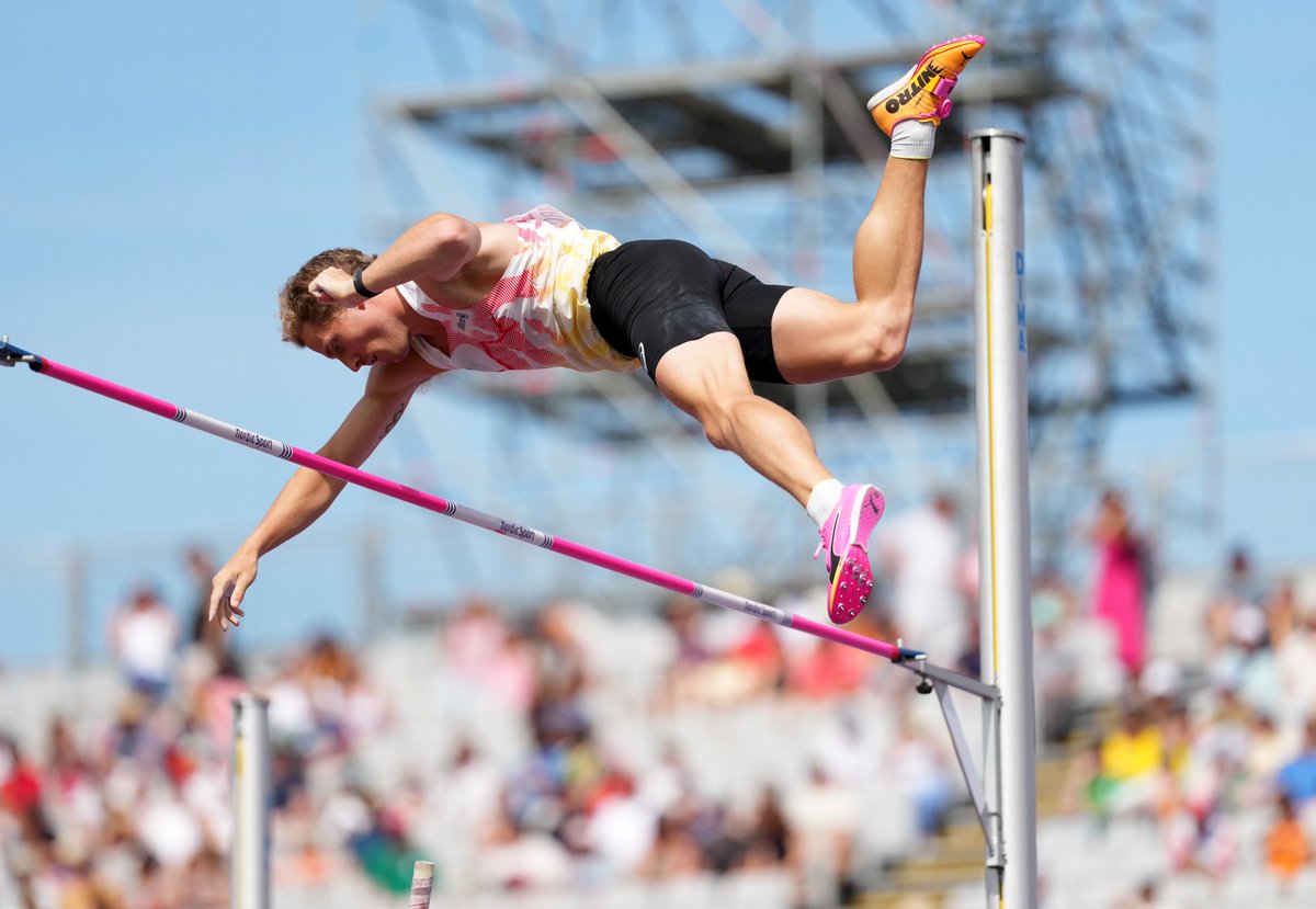 birmingham2026's tweet photo. One and done for Mondo 😮‍💨

Mondo Duplantis needs just one attempt at 5.60m to qualify for the men's pole vault final 👏

#Birmingham2026 https://t.co/zpPwwdSKqz